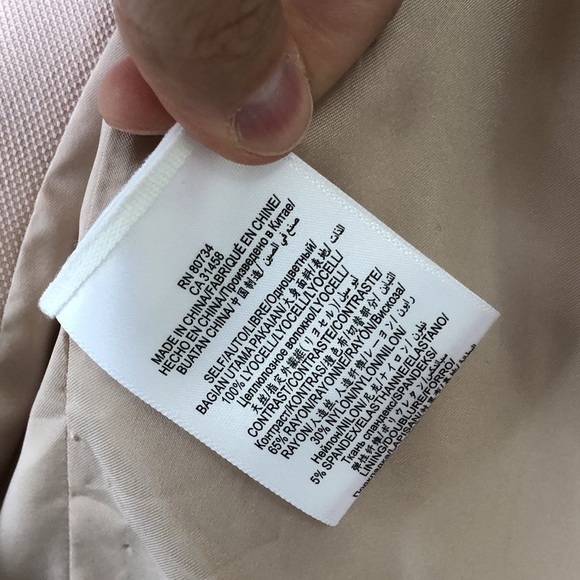 BCBG Lloyd Asymmetrical Open Front Blazer NWT Sz S - Picture 9 of 10